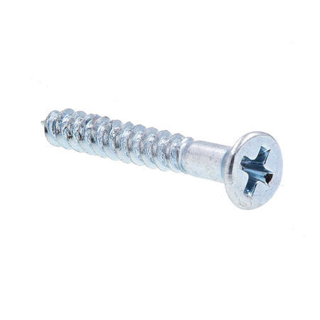 PRIME-LINE Wood Screw Flat Head Phillips Drive #3 X 3/4in Zinc Plated Steel 50PK 9034121